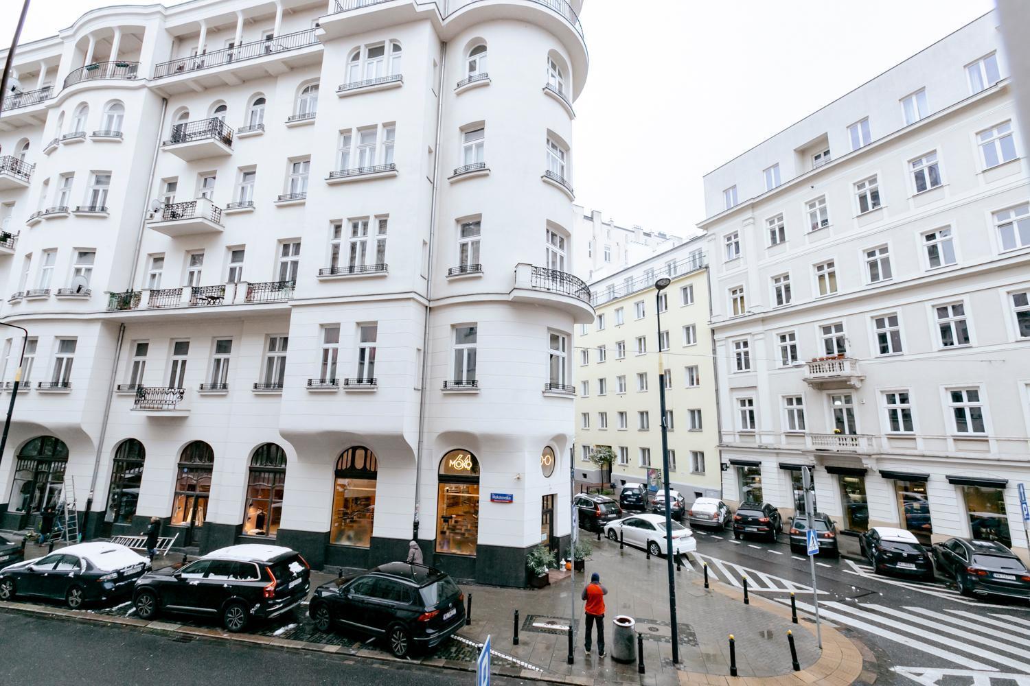 Wilcza 3G - 260M Od Ambasady Usa, 1Km Od Dworca Centralnego Warszawa Exteriör bild